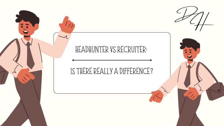 headhunter vs recruiter