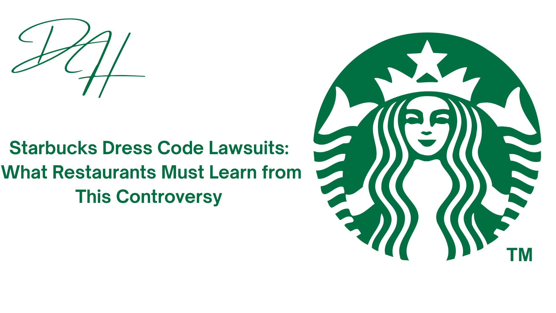 Starbucks dress code lawsuit