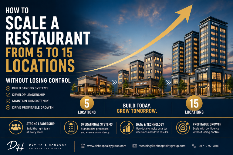 restaurant scaling from 5 to 15 locations